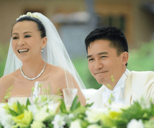 董洁14岁儿子神似梁朝伟，大鼻子如出一辙，网友疑惑重重 ...